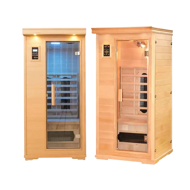 SPA PACK: Two Single Person Executive Ceramic Tube Saunas