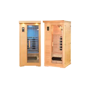 Pack of two executive saunas