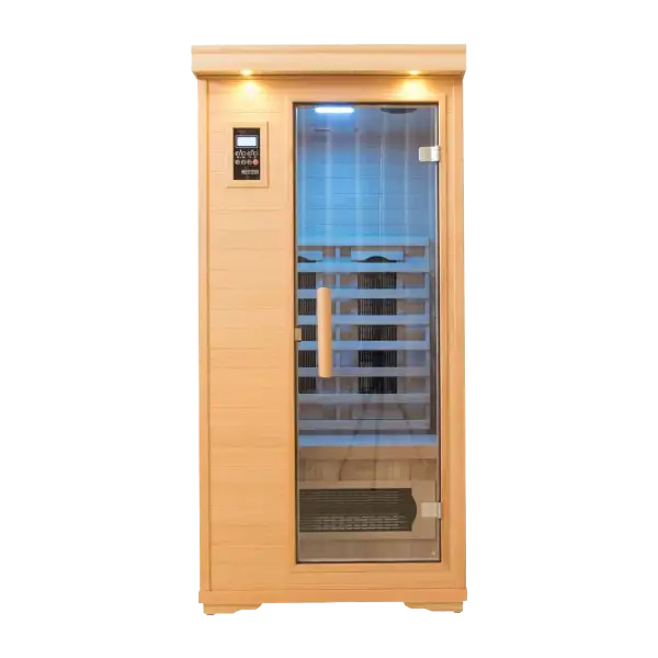 One Person Ceramic Tube Infrared Sauna-Full Spectrum with Low EMF