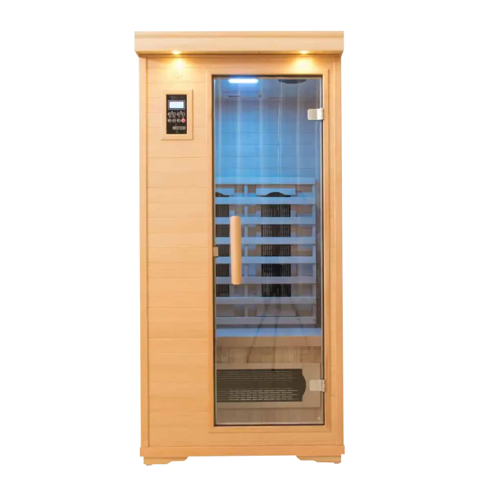 One Person Ceramic Tube Infrared Sauna-Full Spectrum with Low EMF