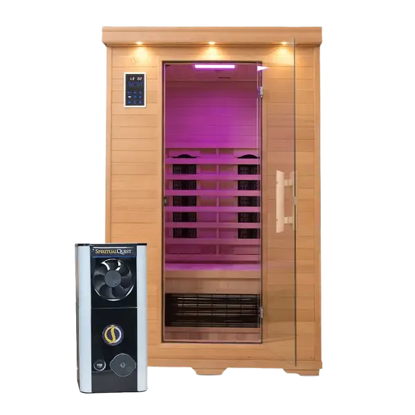 Two Person Salt Room Cabin with Custom Salt Cabin Halogenerator