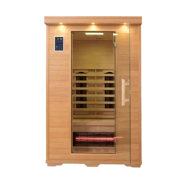 Two Person Infrared Ceramic Salt Cave Sauna