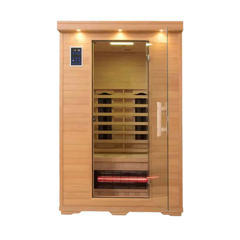 Two Person Infrared Ceramic Salt Cave Sauna