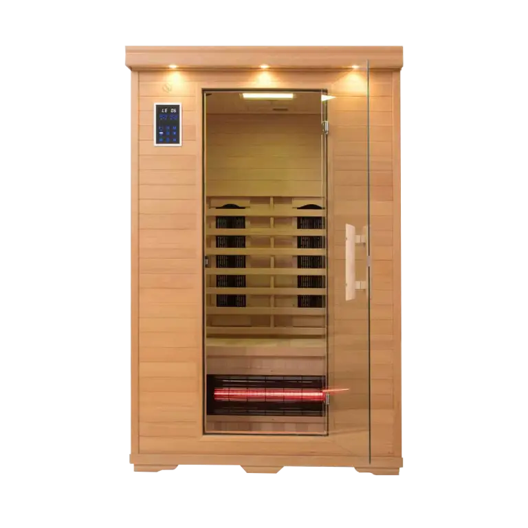 Two Person Infrared Ceramic Salt Cave Sauna