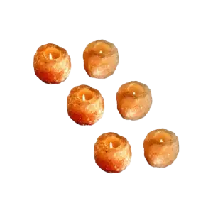 6 natural tea lights himalayan tea lights wholesale
