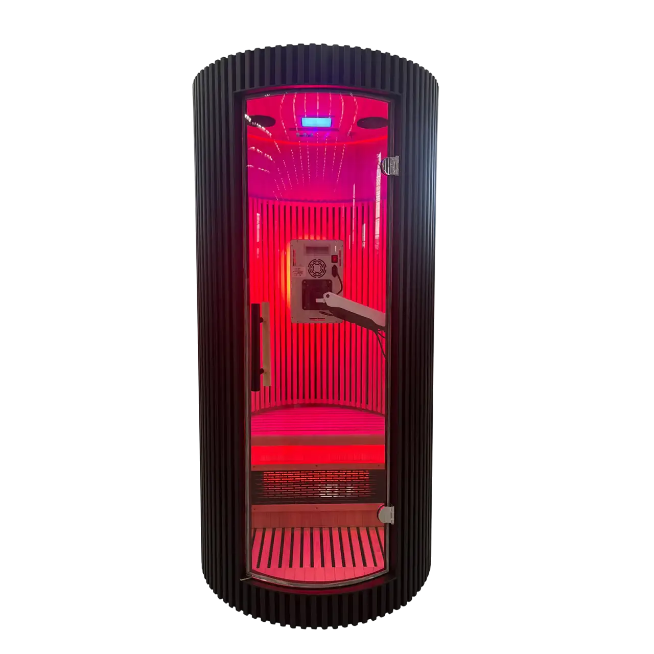 Rocket Sauna Full Spectrum Infrared front with door opened