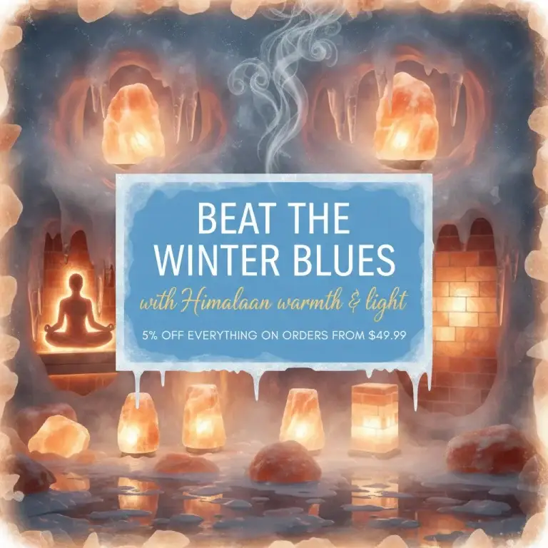 Beat the Winter Blues With Himalayan Warmth & Light. 5% off everything on orders from $49.99