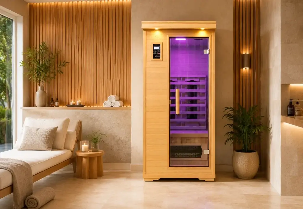 1-person sauna lifestyle image