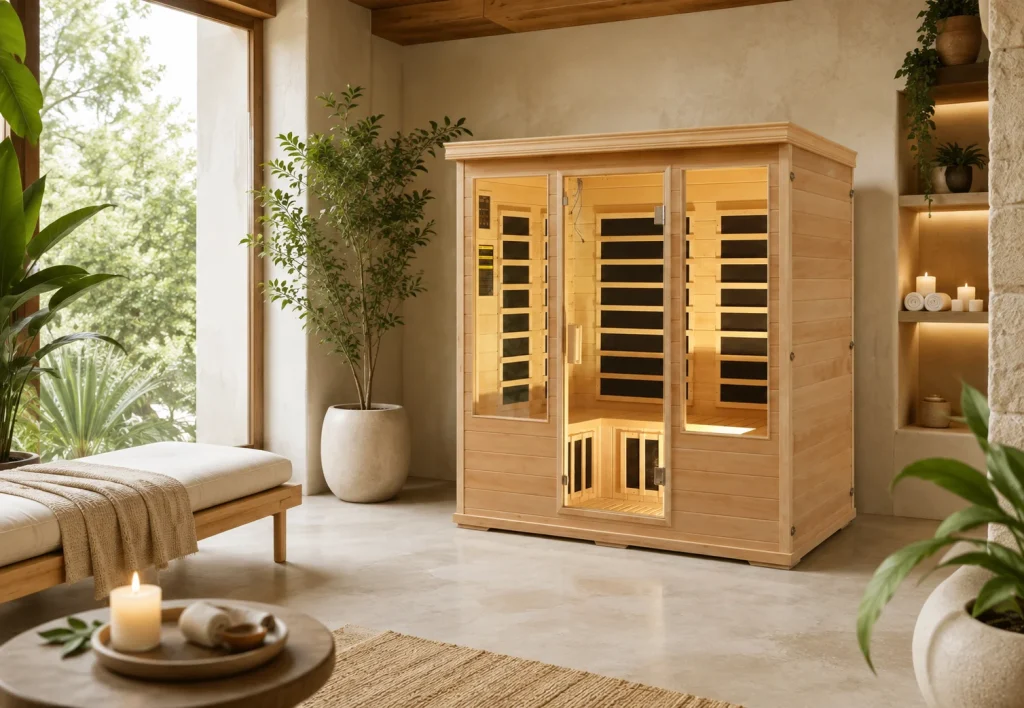 4-person sauna lifestyle image 2