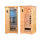 SPA PACK: Two executive single person full spectrum infrared salt cave saunas with salt panels, perfect for home or commercial wellness setups
